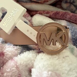 Michael Kors Belt with Gold Buckle